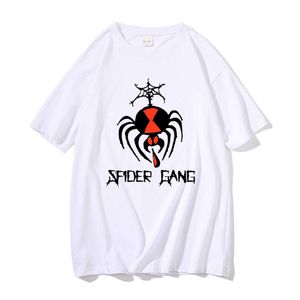 メンズTシャツラッパーヒップホップリルダークスパイダーギャングメンズヴィンテージハラジュクテシャツストリートウェアメンズファッション特大のピュアコットンTシャツJ230217