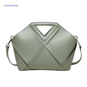 Bottegs Venets Point Bags online shop 2023 spring and summer new bag Female Minority design light luxury woven hand-held women's h