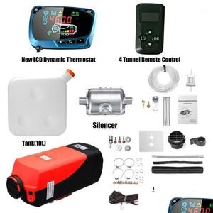 Araba DVR Araba Isıtma Fanları Isıtıcı 5kW 12V/24V Hava Dizelleri RV Motor Motorör Römork Kamyonları için Uzaktan Kumanda LCD Monitörle Park Parkı Dhdif