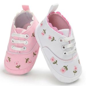 First Walkers Flower Baby Infant Kid Girl Soft Sole Crib Toddler Summer Princess Sneaker Shoes