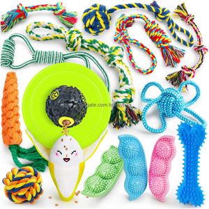 Dog Toys Chews Xl Chew For Aggressive Chewers Large Breed Tough Indestructible Durable Puppy Teething Heavy Duty Cotton Rope Dogs Dr Amu4L