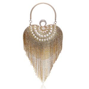 Projektantka mody torebki dla kobiet w torbie wieczorne torebki mody kryształ kryształ perłowy elegancki ślub w torebce torebki torba na ramię 1