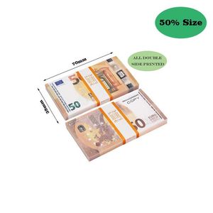 Bambole per auto Dvr Prop Soldi Billet finti Carta da copia Giocattoli per feste festive Usa 20 50 100 Dollari falsi Euro Banconota da film per bambini Christma1790184O8APM109