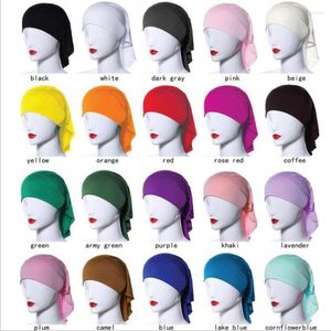 Ethnic Clothing Turban Cotton Hat Chemotherapy Caps Tesettur Elbise Muslim Hats Chapeaux Femmes Head Lote Turbante Hijab Priere Arabische