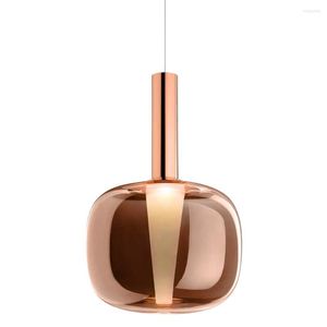 Pendant Lamps Nordic Glass Light Latest LED Lamp Hanging For Living Room Bedroom Indoor Home Lighting