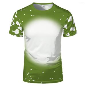 Camisetas masculinas camisetas masculinas sublimação em branco poliéster roupas de secagem rápida camiseta de mangas curtas camisa simples roupas esportivas para adultos crianças