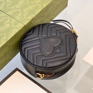 women Chain Crossbody Handbag marmont Round bag Luxury Brand Shoulder bags Women Purses wallet