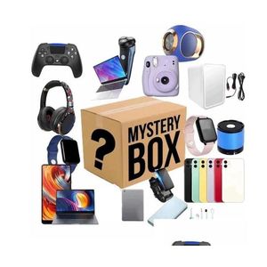 Andra leksaker Digitala elektroniska hörlurar Lucky Mystery Boxes Gåvor Det finns en chans att Opentoys Kameror Drönare Gamepads Hörlurar Mor Dhdzf