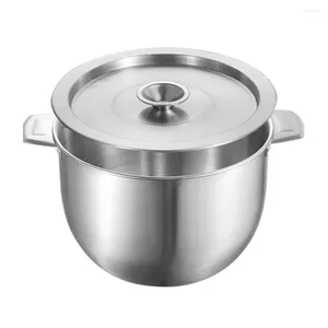 Bowls Oil Grease Container Bowl Cookware Pots Keeper Kitchen Cooking Sauce Steel Basin Lard Stock Nonstick Dispenser Prep Sugar