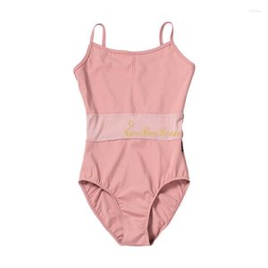 Scenkläder sexig sling rygglös bailarina dans yoga ballerina bodysuit gymnastics leotard vuxen balett för kvinnor leotards flickor