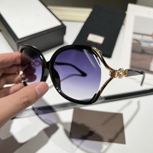 2023 Top Fashion Eyewear Solglasögon Polaroid Lens Designer Womens Goggle Senior Eyewear For Women Eyeglasses Frame Vintage Metal Sun Glasses 8376 With Box