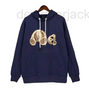 Erkek Hoodies Sweatshirts Tasarımcı Erkek Kadın Hoodie Sweater Street Giyim Ceketleri Ayı Renkli Gri Siyah Kırmızı Pure Cotto Ciyu