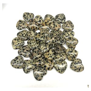 Pedra 20mmx6mm est￡tua de cora￧￣o esculpido decora￧￣o de cristal natural balmatina quartzo cura sala de presente decora￧￣o dhseller2010 gota del dhkom