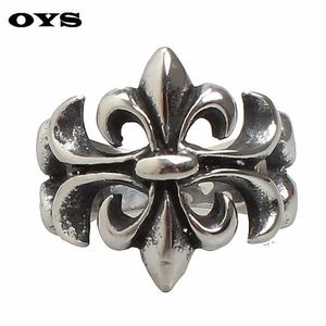 Роскошные бренд CH кольца Heart Pare Jewelry Personality Croton Flower's Men's Titanium Steel Casting Women Chromes Designer Cross Lovers Gire Giws Classic Irxl