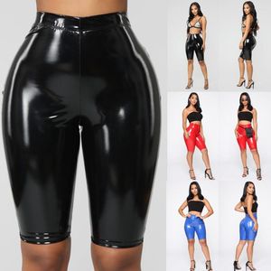 Women's Shorts Y2k Summer High-waisted Seamless Sexy Tight-fitting Hip-lifting Fashion Dancing Gym Knee-length Pants Korean Street Wear