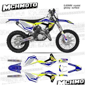 Auto Dvr Moto Adesivi Mchmfg Decal Per Sherco Se Sef Ser 125 250 300 450 2021 Carenatura Adesivo Grafica Drop Delivery Cellulari Mot Dhcb3