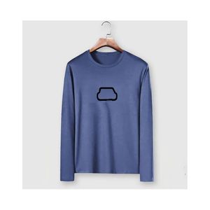 23SS真新しいメンズシャツのトップススリム綿100％メンズTシャツメスの薄い白いクルーネックピュアマンTシャツトップティー大型M-6XL