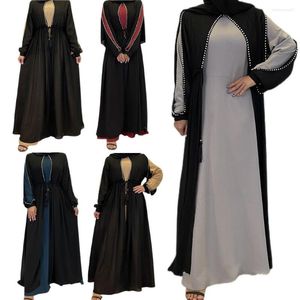 Ethnische Kleidung Türkisch Naher Osten Muslim Arabisch Abaya Frauen Islamisch Eid Ramadan Dubai Maxi Robe Kleid Kaftan Langes Kleid Jilbab Mode