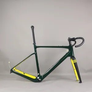 Frame de bicicleta de cascalho de tinta personalizada GR044 BB386 SUPORTE DE INFERIOR MAX TAMANHO 45C DISPONÍVEL 49/52/56/58CM