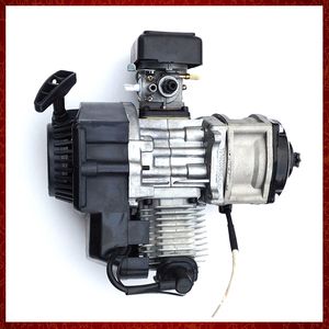 DIY 49cc 2T STROKE ENGINE MOTOR MINI QUAD ROCKET POCKET BIKE Motor Motorcycle Engine MFD03