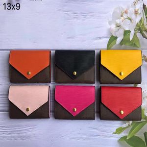 Factory Direct Fashion Simple Short Wallet Three Fold Card Bag Ladies Boutique Gift213A