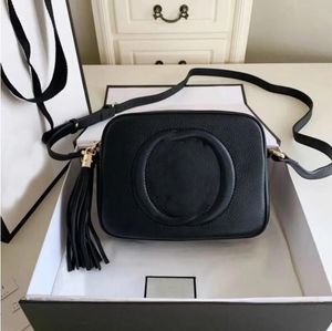 CC Women Fashion Bag designer axelväskor Tassels Soho Tassel Litchi Outline Women's Messenger 1734 Wallet Camera Bag