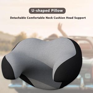 Almofadas de assento Atualize o apoio de cabeça do pescoço de carro U Tipo Drive DlevMed Protect o Soothes Dorness Removable Memory Foam Algodão Algodão Algodão