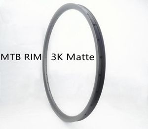 301g Extra Light 29er XC Carbon Bicycle Wheel Rim UD Matte 28H 36Holes Asymmetric MTB Bike Rim Size7681548