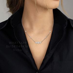 Messiika Joy Üçlemeli Kadın Mücevher Tasarımcısı Diamond Sterling Gümüş Resmi Reprodüksiyonlar Altın Kaplama 18k Asla soluk Hediye Kız Arkadaşı 009
