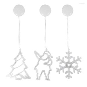 Strings 3 Pack Christmas Indoor Window Light Decoration Backdrop String Lights For Outdoor Home Bedroom Warm White