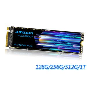 AMZWN SSD 1TB 512G 256G 128G SSD M2 NVME PCIE M.2 2280 NVME SSD Drive Masaüstü Dizüstü bilgisayar için dahili katı hal disk