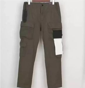 Wysokiej jakości odznaka 23SS Patch Męskie spodnie na tor mody alfabet design spodni jogger spodni