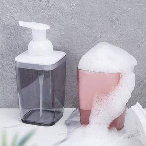 Garrafas de armazenamento 420ml de espuma vazia de bomba de garrafa líquida de sabão líquido Shampoo Dispensador Recarregável para