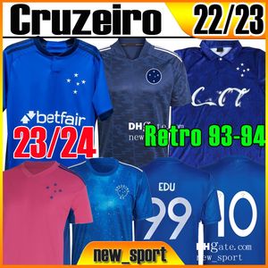 22 23 24 Camisa Cruzeiro voetbaltruien Outubro Rosa Dede Leo M. Moreno Pottker Manoel Hasebe Kamada Hinteregger Lammers Nieuwe Sport 2022 2023 Voetbalshirts