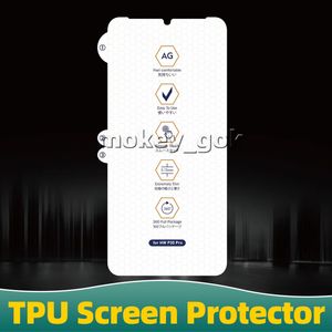 UnBreakable AG TPU Hydrogel Nano Soft Film Proteggi schermo trasparente per iPhone14 13 Pro Max 12 11 XS Xr Samsung Galaxy S22 Ultra Plus Copertura completa