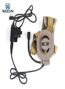 Taktyczny Zbowman Elite II Komunikacja Zestaw słuchawkowy Wojskowy pojedynczy mikrofon z aktualizacją Kenwood Ptactical Accessories3496851