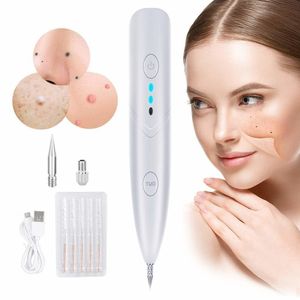 Ansiktsmassager fräknborttagningsmaskin mini laserplasma penna mol borttagning mörk spot remover hud wart tag tatuering remaval verktyg skönhet 230217