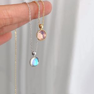 Pendanthalsband Fashion Opal Round Bead Charm Necklace For Women Statement Wedding Bride Party Jewelry Gift Choker DZ631