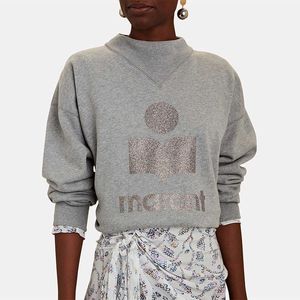 مصمم الأزياء 2023SS Sweatshirt هوديي الكلاسيكية المطبوعة Terry Cotton Sweater ملابس النساء