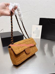 Nuove donne moda borse a tracolla marrone chiaro designer borsa a tracolla messenger marrone borse popolari piccole borse da donna pochette da donna con tessuto smerigliato hardware nero