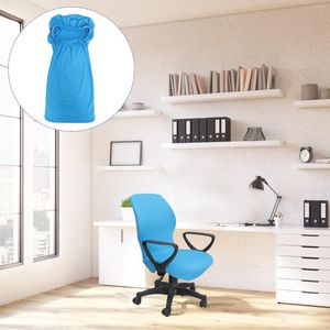 Stuhlhussen, Büro-Schreibtisch-Computer-Schonbezug, Sitz-Schonbezüge, elastisch, drehbar, drehbar, dehnbar, für Gaming-Stühle