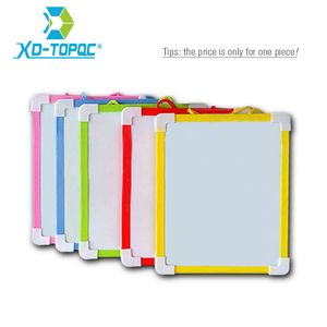 Whiteboards XINDI Magnetic Kids Whiteboard Dry Wipe Board 5 Colors Mini Drawing White boards 20.6*18.5cm Small Hanging Free Marker Pen 230217
