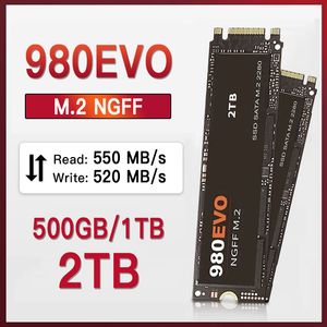 Orijinal 1 TB M.2 SSD 500GB NGFF SSD sabit sürücü 980evo NVME PCIE 980 Pro Hard Disk Dizüstü bilgisayar/masaüstü/Mac için dahili sabit disk