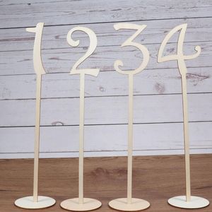 Party Decoration Table Numbers Wedding Number Woode 10 Holder Reception Vintage Stand Rustic Weddings Place Wood Holder Clear Name Base