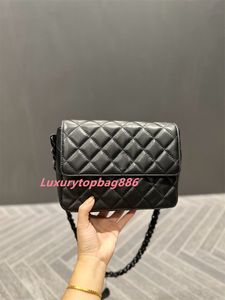 Super 7A Quality Fashion Ladies Shoulder Bags Designer Crossbody Messenger Bag Popular Luxury Lady Handbags Small Wallets Black Hardware Diamond Lattice Purses