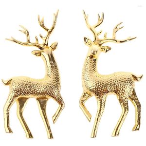 Decorações de Natal Plástico Simulação Artificial Sika Deer Rena