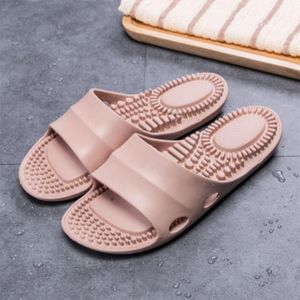 Slipare Slipper Kvinnor Massage 2024 149 Summer Women's Badrum inomhus Sko Kvinna Hem Non Slip Woman Slide Ladies Comfort Flat Plus Size 45 'S 166 S