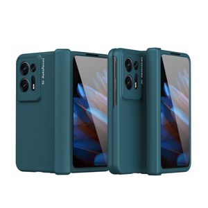 Oppo için sert 360 derece durumlar N2 Cam Cam Film Ekran Koruyucu Menteşe Koruma Kapağı