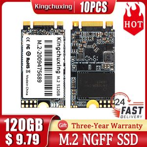 Жесткие диски 10/5/2PCS SSD M.2 SATA NGFF 1TB 512GB 256 ГБ 128 ГБ SSD 2242 Жесткий диск для ноутбуков для ноутбуков Твердое состояние