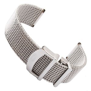 20 мм Серебряная стальная складная развертывание Bracelet Braslet Brafe Brap для IWC Wirst Watch